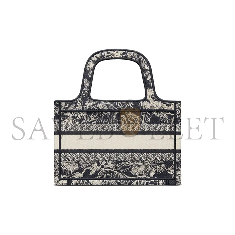 D*or mini book tote bag s5475zrgo-m928 (24*22*8cm)